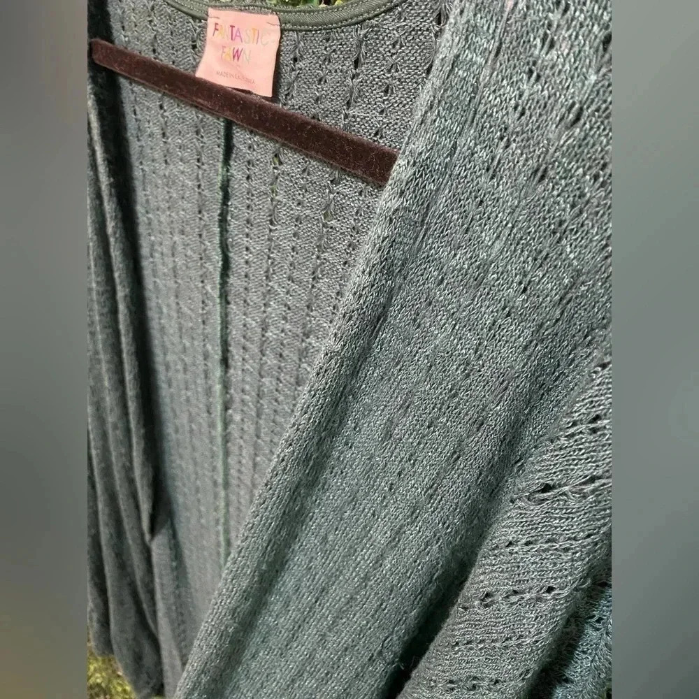 Fantastic Fawn - In My Holiday Cardigan - Size Small - Picture 4 of 8